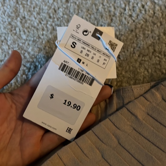 Zara bandeau top size S NWT - Picture 3 of 3